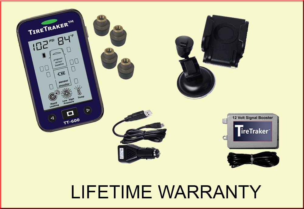 TT-600 / 4-WHEEL TIRE MONITORING SYSTEM